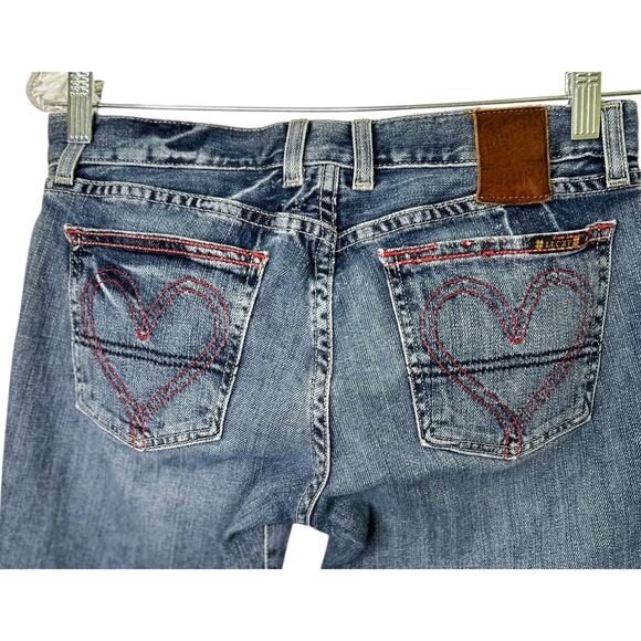 Lucky Brand Jeans Vtg Sweet Love Bootcut Leg Low Rise Medium Wash Wmns 8/29 - Picture 5 of 9